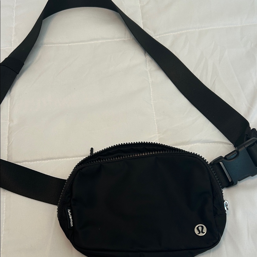 lululemon Black Belt Bag